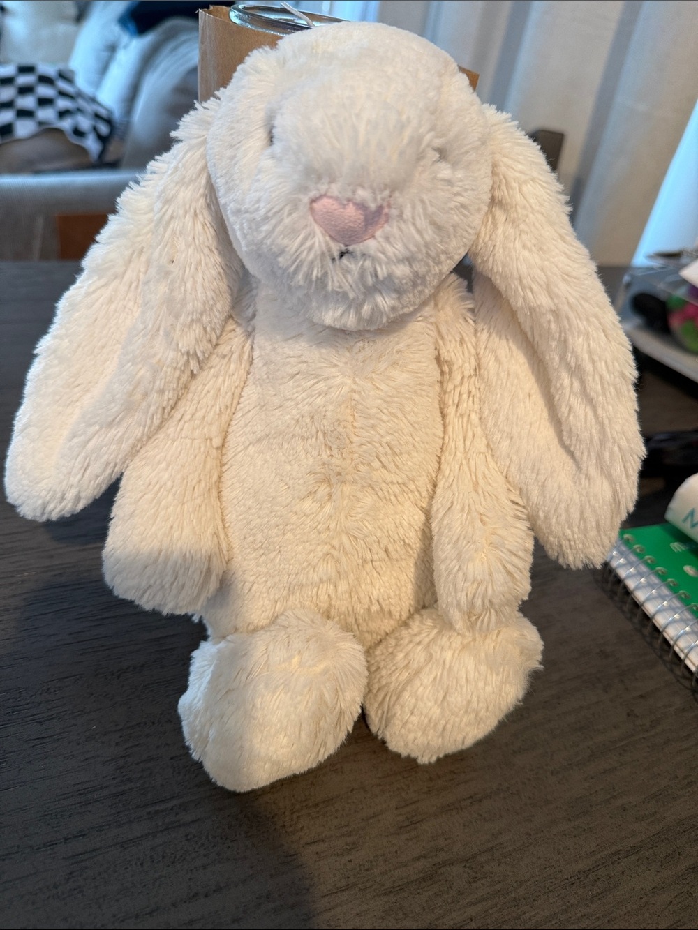 Jellycat Bashful Cream Bunny Plush Rabbit Ivory Floppy Ears